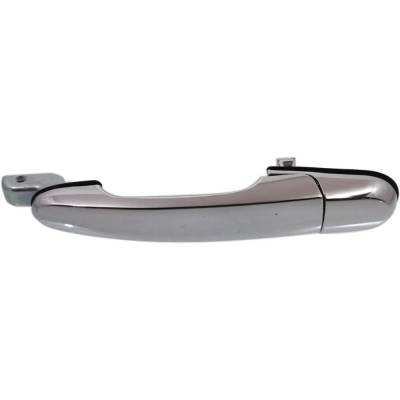 Left Rear Exterior Door Handle Fits 2005-2009 Hyundai Tucson Chrome Without Key Hole 836502E010 Lx