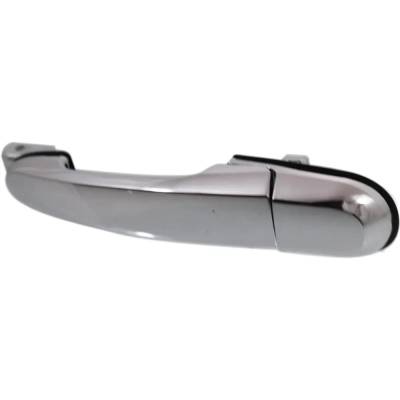 Rareelectrical - Left Rear Exterior Door Handle Fits 2005-2009 Hyundai Tucson Chrome Without Key Hole 836502E010 Lx - Image 2