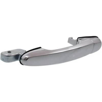 Rareelectrical - Rear Left (Driver Side) Exterior Door Handle Fits 2005-2009 Hyundai Tucson Chrome Without Key Hole - Image 3