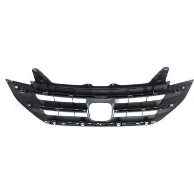 Rareelectrical - New Painted Black Grille Assembly Compatible With Honda Cr-V Ex 4 Cyl 2.4L Cr-V Touring 4 Cyl 2.4L - Image 5