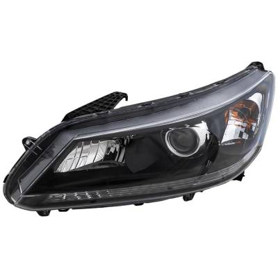 Rareelectrical - Headlight Compatible With 2013-2015 Honda Accord 2.4L 3.5L I4 K24w J35y Lfa Left Driver Side Halogen - Image 1