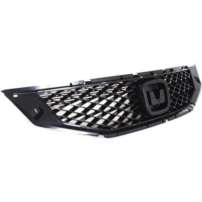 Rareelectrical - New Paintable Grille Assembly Compatible With Honda Accord Ex-L 6 Cyl 3.5L Accord Lx-S 4 Cyl 2.4L - Image 3