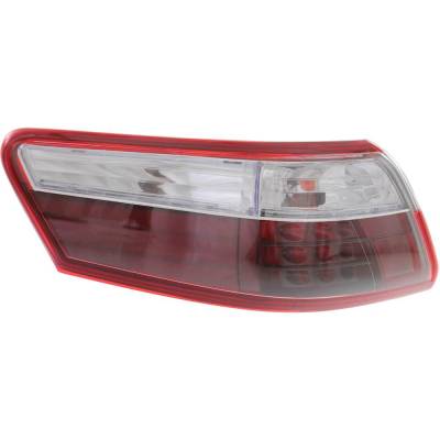 Tail Light Compatible With 2007-2009 Toyota Camry 2.4L 3.5L I4 Left Driver Side Led Rept730316 268Hp