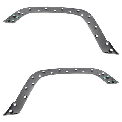 Rareelectrical - New Front Left And Front Right Fender Trim Compatible With Jeep Renegade Trailhawk 4 Cyl 2.4L - Image 5