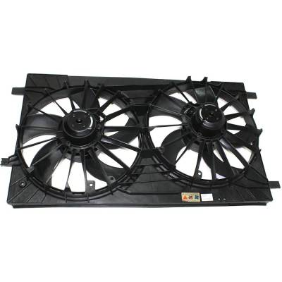 New Dual Cooling Fan Assembly Compatible With Chrysler Dodge Jeep Compass North Edition 4 Cyl 2.4L
