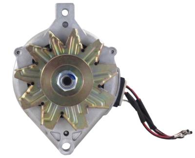 Rareelectrical - New 12 Volt 80 Amp Alternator Belt-Drive Compatible With 1987 And Newer Wisconsin Vg4d Vh4d - Image 1