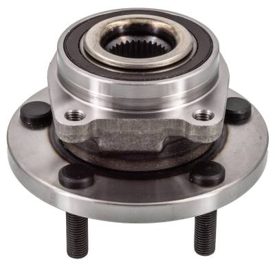 Rareelectrical - Front Hub Bearing Assembly Compatible With 2007-2014 Chrysler 200 Dodge Avenger Caliber 5-Lug Abs - Image 2