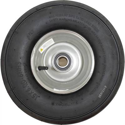 Rareelectrical - Tedder Tire Wheel Assembly 15X6.00-6 6-Ply Rib Compatible With Krone Kuhn John Deere New Holland M&W - Image 2