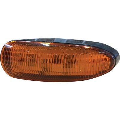 Rareelectrical - Led Amber Cab Corner Light Flood 11W 12-24V Direct Replacement Compatible With 2000 John Deere 310G - Image 2