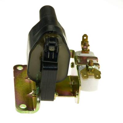 Rareelectrical - Ignition Coil Compatible With 1990-1994 Daihatsu Cuore Iii 0.8L Sohc Distributor Coil 2-Pin Sedan - Image 3