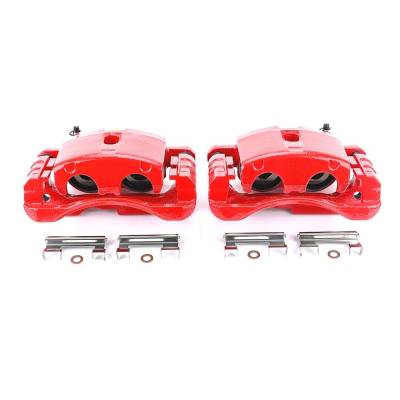 RAREELECTRICAL - New Powercoated Red Brake Caliper Compatible With Chevrolet Suburban 2500 Lt 8 Cyl 6.0L Express 1500 - Image 2