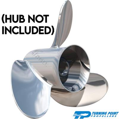 Rareelectrical - New Stainless Steel Propeller Compatible With Honda Johnson/Evinrude Mariner Mercruiser For All - Image 2