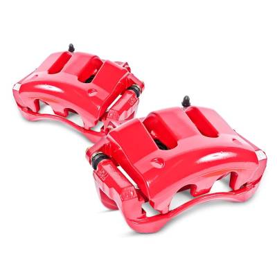 New Powercoated Red Brake Caliper Compatible With Chevrolet Suburban 1500 Ltz 8 Cyl 6.0L Silverado