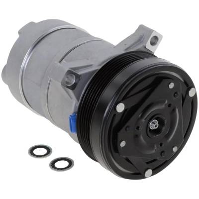 New 6-Groove Pulley A/C Compressor Compatible With Buick Cadillac Chevrolet Impala Ss 8 Cyl 5.7L