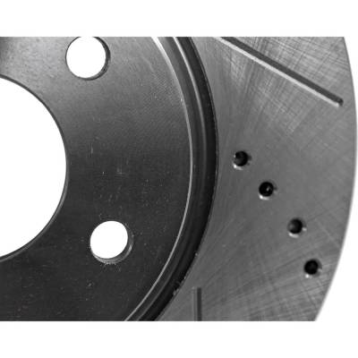 Rareelectrical - New Solid Brake Disc Compatible With Chevrolet Pontiac Saturn Hhr Ss 4 Cyl 2.0L Malibu Lt 6 Cyl 3.5L - Image 8