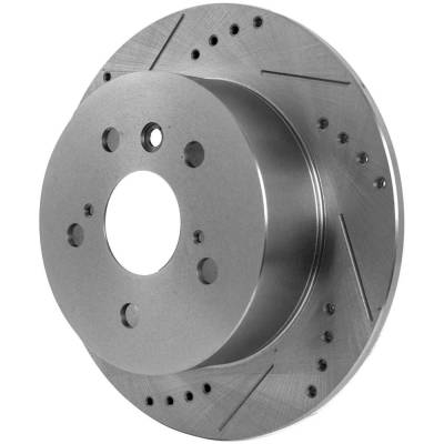 Rareelectrical - New Solid Brake Disc Compatible With Lexus Toyota Avalon Xle Touring Se 6 Cyl 3.5L Camry Se 4 Cyl - Image 3