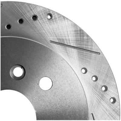 Rareelectrical - New Solid Brake Disc Compatible With Lexus Toyota Avalon Xle Touring Se 6 Cyl 3.5L Camry Se 4 Cyl - Image 7