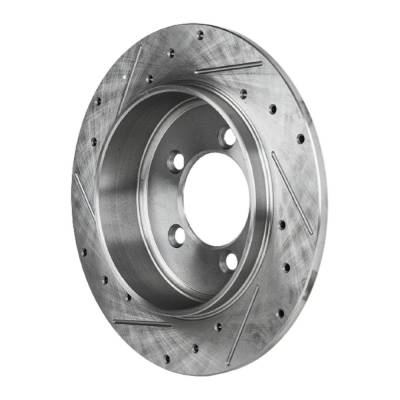 Rareelectrical - New Solid Brake Disc Compatible With Ford Mercury Explorer Xlt Sport 8 Cyl 4.6L Explorer Sport Trac - Image 3
