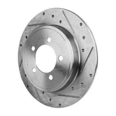 Rareelectrical - New Solid Brake Disc Compatible With Ford Mercury Explorer Xlt Sport 8 Cyl 4.6L Explorer Sport Trac - Image 6