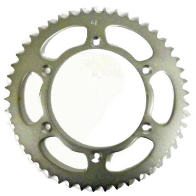 Rear Drive Sprocket 49T 520 Chain Steel Compatible With Suzuki Pe 175 Pe 250 Rm 250 (Early) Rm 400