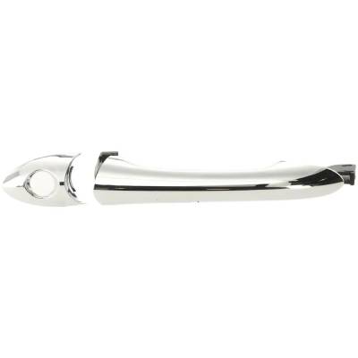 Front Driver Side Exterior Door Handle Compatible With 2011-2015 Hyundai Sonata Chrome With Key Hole