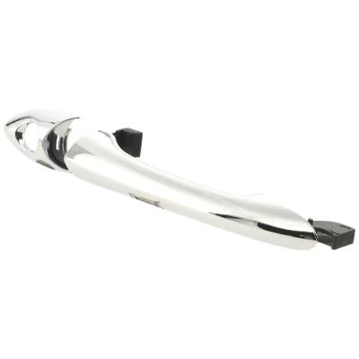 Rareelectrical - Front Driver Side Exterior Door Handle Compatible With 2011-2015 Hyundai Sonata Chrome With Key Hole - Image 2