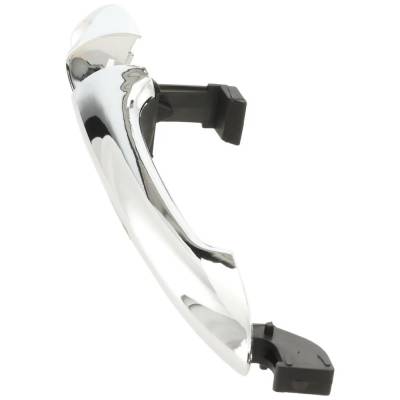 Rareelectrical - Front Driver Side Exterior Door Handle Compatible With 2011-2015 Hyundai Sonata Chrome With Key Hole - Image 3