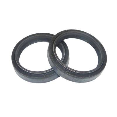 New 46Mm Fork Seal Pair Compatible With 1996-2001 Kawasaki Kx125 Kx250 1997-2004 Kx500 Honda Cr125r