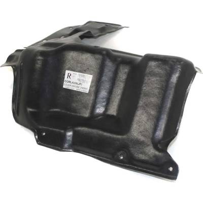 Rareelectrical - Fender Splash Shield Compatible With 2009-2013 Toyota Corolla Right Passenger Side Front Plastic - Image 2