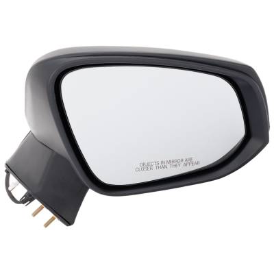 Rareelectrical - Side Mirror Compatible With 2019-2021 Toyota Rav4 2.5L I4 A25a-Fks A25a-Fxs Right Passenger Side - Image 2