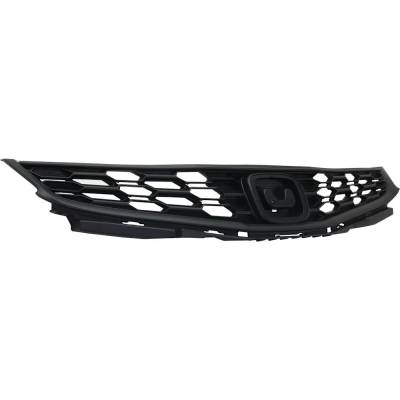 Rareelectrical - New OEM Replacement Textured Gray Grille Assembly Compatible With Honda Fit Sport 4 Cyl 1.5L - Image 2