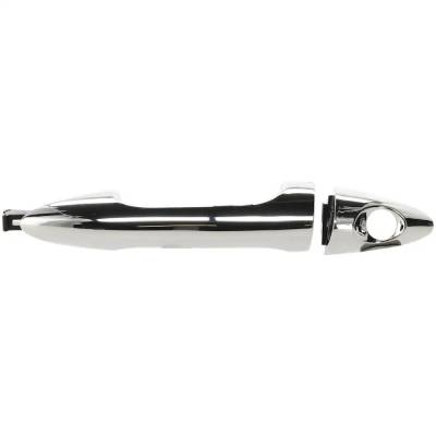 Front Driver Side Exterior Door Handle Compatible With 2012-2017 Hyundai Accent Chrome With Key Hole
