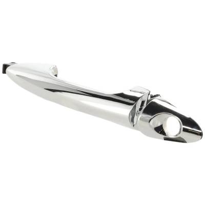 Rareelectrical - Front Driver Side Exterior Door Handle Compatible With 2012-2017 Hyundai Accent Chrome With Key Hole - Image 2