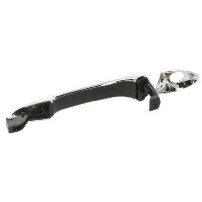 Rareelectrical - Front Left (Driver Side) Exterior Door Handle Compatible With 2011-2015 Hyundai Sonata Chrome With - Image 5