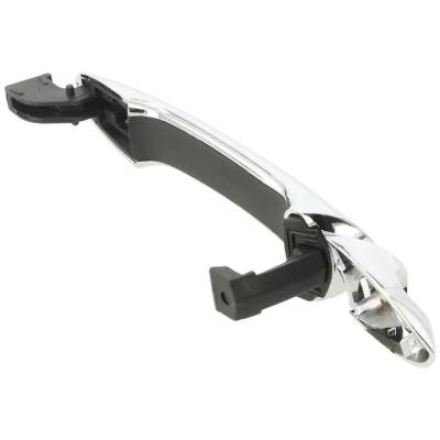 Rareelectrical - Front Left (Driver Side) Exterior Door Handle Compatible With 2011-2015 Hyundai Sonata Chrome With - Image 7