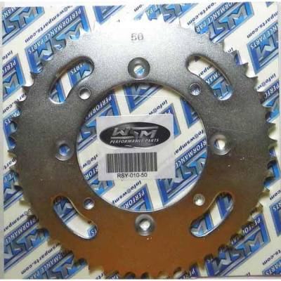 Rear Drive Sprocket 50T 428 Chain Steel Compatible With Suzuki Yz 80 Yz 85 1993-2025 79-85Cc
