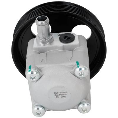 Rareelectrical - New Pressed-On Pulley Power Steering Pump Compatible With Volvo S80 2.5T 5 Cyl 2.5L Xc90 2.5T 5 Cyl - Image 4