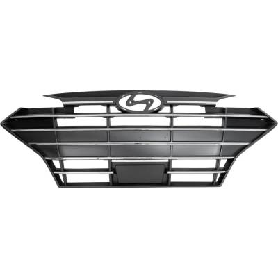 Rareelectrical - New Front Grille Assembly Compatible With Hyundai Elantra Se 4 Cyl 2.0L Elantra Sel 4 Cyl 2.0L - Image 2