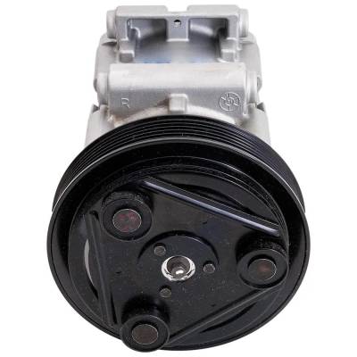 Rareelectrical - New 6-Groove Pulley A/C Compressor Compatible With Ford F-350 Eddie Bauer 8 Cyl 7.5L Bronco Xlt Nite - Image 2
