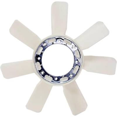 Rareelectrical - New 7 Blades Fan Blade Compatible With Toyota 4Runner Sr5 4 Cyl 2.4L Pickup Dlx 4 Cyl 2.4L Van Wagon - Image 1