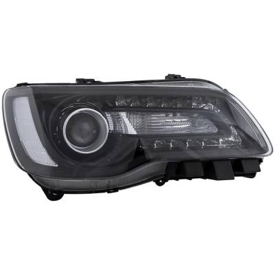 Rareelectrical - New Headlight Compatible With 2015-2017 Chrysler 300 3.6L 5.7L V6 Right Passenger Side Halogen - Image 2