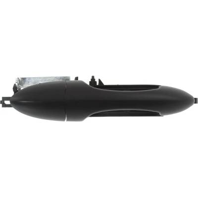 Rear Driver Side Exterior Door Handle Compatible With 2000-2007 Ford Focus Smooth Black Without Key