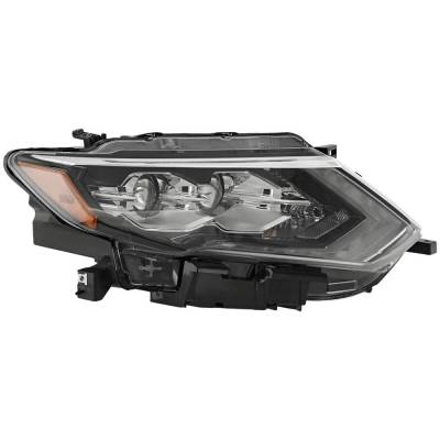 Rareelectrical - Headlight Compatible With 2019-2020 Nissan Rogue 2.5L 2.0L I4 Qr25de Mr20dd Right Passenger Side Led - Image 3