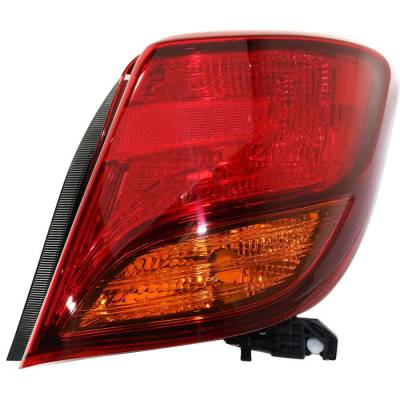 Tail Light Compatible With 2015-2017 Toyota Yaris 1.5L I4 Right Passenger Side Led Rept730373 106Hp