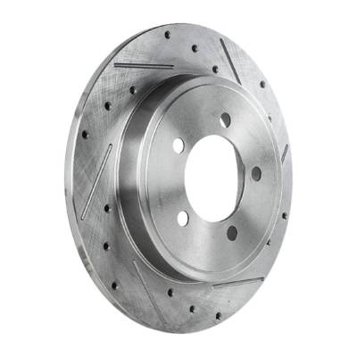 New Solid Brake Disc Compatible With Ford Mercury Mountaineer Base 6 Cyl 4.0L Explorer Sport Trac
