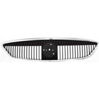 Rareelectrical - New Grille Assembly Compatible With Mercury Sable Ls 6 Cyl 3.0L Sable Ls Premium 6 Cyl 3.0L Sable Gs - Image 2