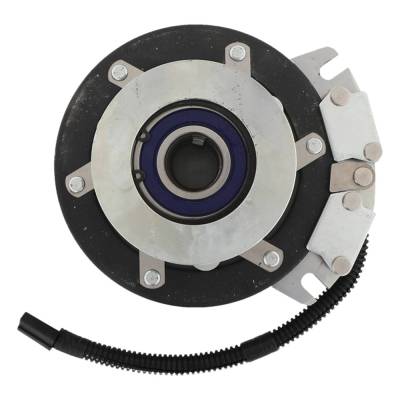 Electric Pto Clutch Brake 1-1/8 Inch Shaft 4 Inch Double Pulley Compatible With Warner Commercial
