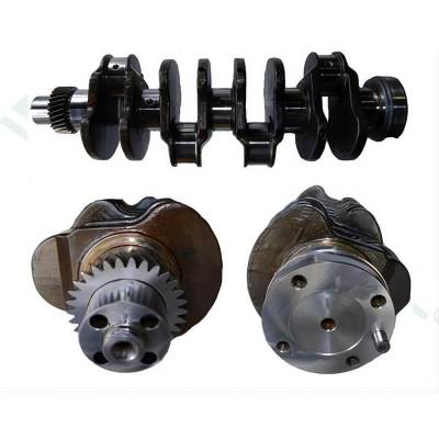 Crankshaft Compatible With John Deere 6510 Powertech 4.5L 4-Cyl Diesel 1997-2006 127Mm Stroke W/Gear