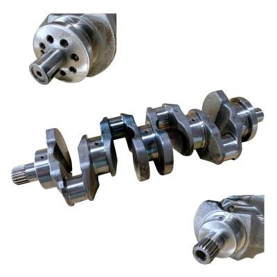 Crankshaft Compatible With Kubota Kx080-4S2 V3307 3.3L 4-Cyl Turbocharged Diesel 2005-2015 120Mm