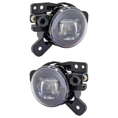 Rareelectrical - New Pair Of Fog Lights Compatible With Chevrolet Buick Gmc - Image 2